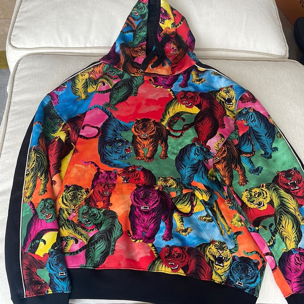 Limited Edition VALENTINO Colorful Tiger Hoodie